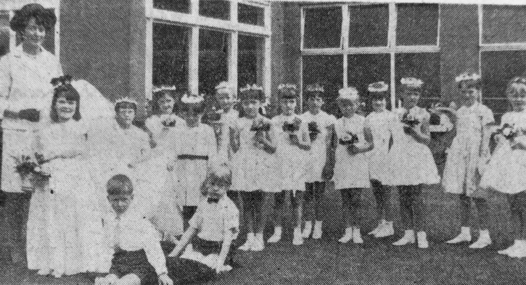 Conisbrough Rowena Infants’ School Rose Queen (picture) Conisbrough